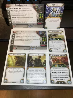 Star wars legion card tray