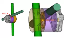 Swivel joint for lamp