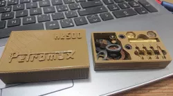 The spare parts box for Petromax (Gold Mohar) lanterns