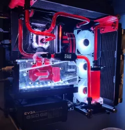 Thermaltake Core P3 - mount for additional 360x120 Radiator