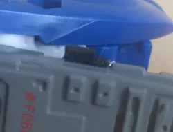 Transformers Kingdom Tracks leg fix 