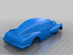 Tucker Torpedo Pinewood Derby Car