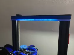 V-Slot Gantry Lightbar Shade for Ender 3 v2 and Variants