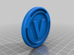 Fortnite Vbucks - 3D Printable Model on Treatstock