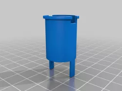 Vintage tie fighter wing support cylinder