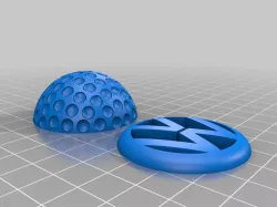 Volkswagen Golf Keychain