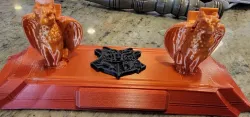 Wand Holder with empty Plaque