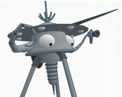 1894 War of the Worlds Martian Fighting Machine- Alvim Correa style