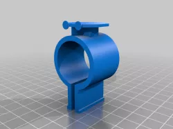 3/4" Tube clamp for hot wheels track