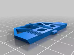 3" cube Sci-fi modular terrain 11 - barricades