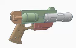 40K Cosplay Inferno Pistol 