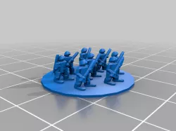 6mm cold war soldiers