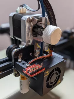 ADXL343 Mount for Ender 5 Plus with BLTouch