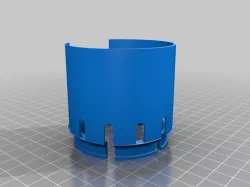 Air duct for 500W spindle