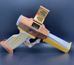 Alexia Harmon's Energy Blaster from The Defender (cosplay prop only)