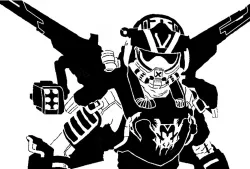 Apex Legends Valkyrie stencil