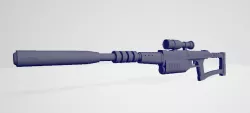 Bad Batch Crosshair Sniper Rifle 773 Firepuncher Rifle Blaster
