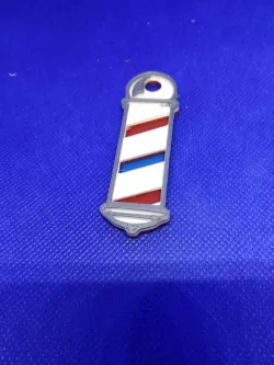 Barbershop Keychain-4 color