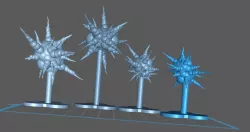 Battlefleet Gothic BFG - Blast Markers