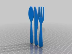 Besteck - Messer Gabel Löffel - besteck cutlery - knife fork spoon