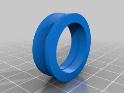 Bowden guide for AKLP + Flex3drive + horizontal spool