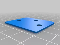 Cabinet door hinge shims