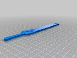Chain blade bookmark