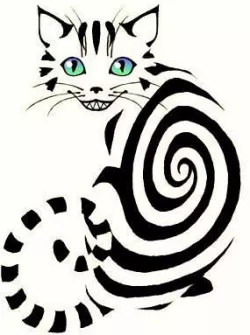 Cheshire Cat wall art