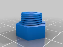 Coupling V1 M10x0.9 split from one piece 