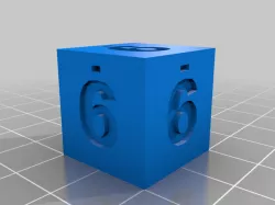 Cubos numerados