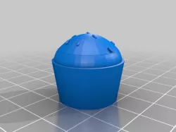 Cupcake Keychain