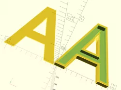 Customizable Flat Lid Letter-Shaped Box