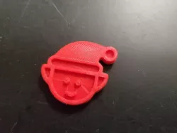 Cute Elf Head Refrigerator Magnet