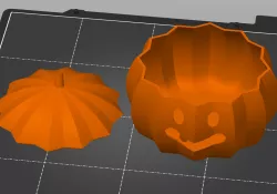 Damn pumpkin box + simple pumpkin box