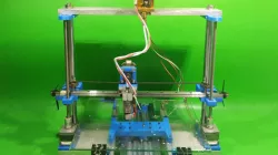 DIY 3D Printer Machine Homemade XYZ Axis Slide mini CNC