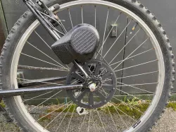 DIY Electric bike EBIKE (motor mount & pulley)