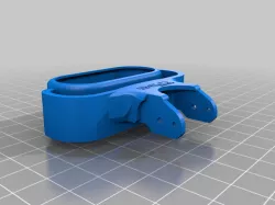 Dova. Insta360 Go2 FPV Anti-Jello Mount Cinewhoop 2.5 inch