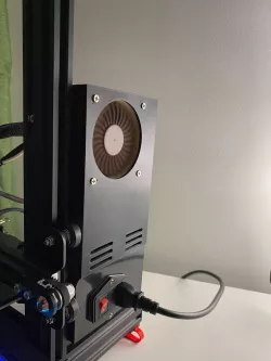 Ender 3 Pro - Meanwell PSU cover - 80x25mm