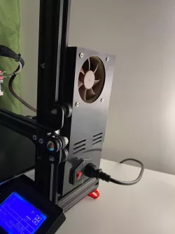 Ender 3 Pro - Meanwell PSU cover - 80x25mm