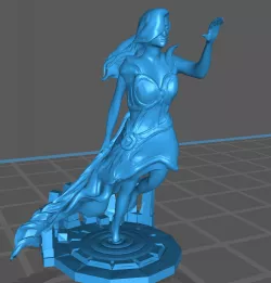 Female Human Druid 