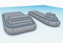 FightTech Vehicle - Steppe Master Cargo Double Hauler