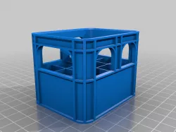 Flat Base Beer Crate Battery Holder