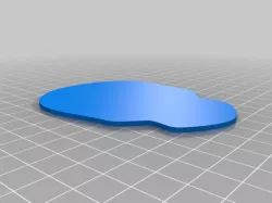 Flat Skull Template 