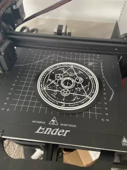 Fullmetal Alchemist Magic Circle for Coaster