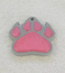 Furry Wolf Paw Keychain/Pendant/Necklace