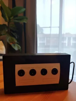 Gamecube Controller Port Cover Detailed
