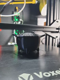 Halloween Cauldron & Lid 