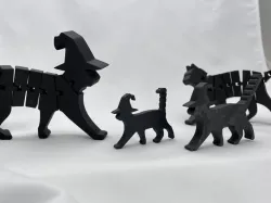 Halloween Flexi Cat