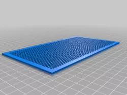 hex pattern 2-3mm 