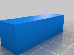 Hollow Plastic Bar (Used as a battery retainer)
